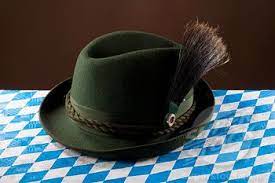 Still Life Of A Stereotypical German Hat Alpine Hat Stock Photo 1570r 123079 Superstock German Hats Bavarian Hat Traditional German Clothing