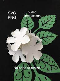 Hydrangea Paper Flower Template Svg Pdf Dxf Png Hydrangea Etsy Paper Flower Template Paper Flowers Flower Template