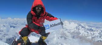 The summit of mount everest has been reached 8,306 times since it was first climbed 65 years ago. Mt Everest Heros Summit A Positive Life Abbott Newsroom