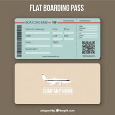 Boarding Pass Template With Qr Code In F Free Vector Freepik Freevector Travel Design T In 2020 Boarding Pass Template Templates Printable Free Boarding Pass