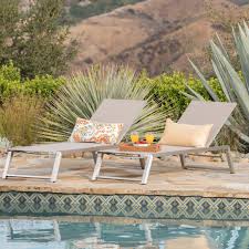 In modern french the term chaise longue can refer to any long reclining chair such as a deckchair. Myers Outdoor Mesh Chaise Lounge Set Of 2 By Christopher Knight Home On Sale Overstock 19454930