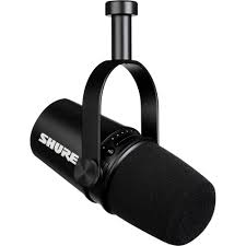 Just plug it into your computer and record. Shure Mv7 Podcast Microphone Black Mv7 K B H Photo Video