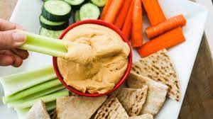 Quick stats 39.9 calories 6g carbs (4g net carbs) The Best Oil Free Hummus High Carb Hannah