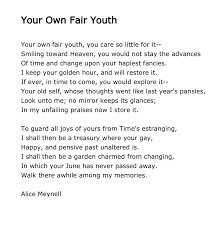 Alice Meynell British Author Alice Meynell Poem A Day Poems