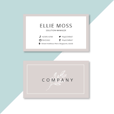 Choose business cards templates that match or complement your other business stationery. Fashionable Business Card Template Feminine Minimalist Aesthetic Elegant Card Design In Six Different Materials 400 Pieces Business Cards Aliexpress