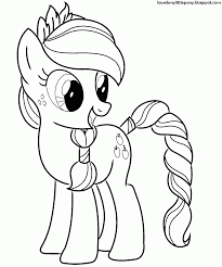 Little Pony Para Colorear