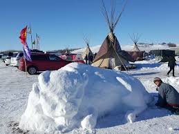 Bison At Standing Rock Buffalo Snow Sculpture At Standing Rock 2016 Snow Sculptures Standing Rock Native American Indians