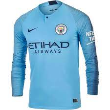 Last season in the english premier league, manchester city won everywhere. Nike Manchester City Home L S Jersey 2018 19 Soccerpro