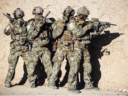 The kommando spezialkräfte (special forces command, ksk) is an elite special forces military command composed of special operations soldiers selected from the ranks of germany's bundeswehr. German Ksk With Multitarn Camo 1080x817 Militaryporn