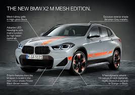 The decision by bmw to go for a bigger motor could be due to the x5's relatively big body and most of its competition having more than 400hp to play around with. Bmw X2 M Mesh Edition Is Now Going On Sale