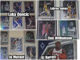 Ja Morant Luka Doncic Zion Williamson Rj Barrett Nba Cards Toys Games Board Games Cards On Carousell He also talks about meeting former president barack obama before the game.