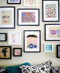 Interior Boho Beach House Style At Home Art Wall Kids Frame Kids Artwork Frame Kids Art