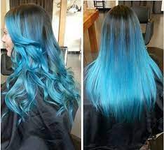 This is especially great for curly and wavy hair as too much heat can make the hair frizzy. 22 Amazing Blue Ombre Hairstyles That Will Brighten Up Your Style Hairstyles Weekly