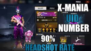 Free fire is the ultimate survival shooter game available on mobile. X Mania Uid Number Revealed X Mania Ki Id X Mania Profile In Free Fire Youtube