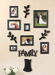 12 Piece Family Tree Frame Set Family Tree Frame Family Wall Clock Family Photo Wall