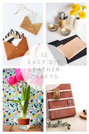 They'd make perfect presents for both males and females alike. 12 Easy Diy Leather Crafts Brepurposed