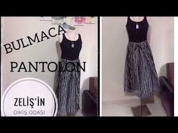 Bulmaca Pantolon Baglamali Pantolon Diy Wrap Pants Youtube Pantolon Moda Stilleri Salvar