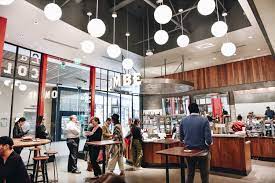 Century City Mall La Cafe Coffee Shop Interior Design