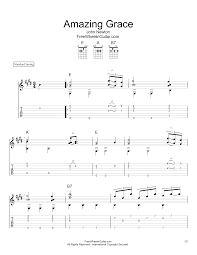 Fingerings and tablature included, edited by miroslav mirosavljev with mp3 and midi files. Amazing Grace Solo Guitar Tab Freewheelinguitar Com