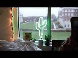 Neon Light Up Cactus Youtube