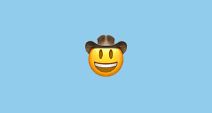 Face With Cowboy Hat Emoji Check out inspiring examples of sad_cowboy_emoji artwork on deviantart, and get inspired by our community of talented artists. face with cowboy hat emoji