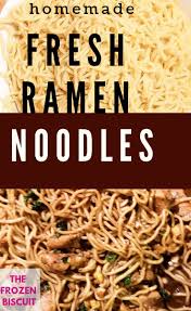 Homemade Ramen Noodles A K A Alkaline Noodles Recipe In 2020 Homemade Ramen Homemade Ramen Noodles Ramen Noodles