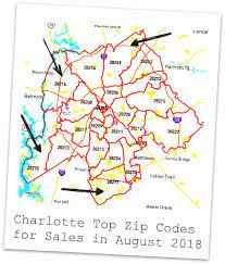 Charlotte, nc stats and demographics for the 28203 zip code zip code 28203 is located in central north carolina and covers a slightly less than average land area compared to other zip codes in the united states. Top 4 Charlotte Area Zip Code Sales For Aug 2018 Houses For Sale In Charlotte Nc