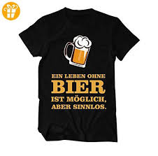 Ein Leben Ohne Bier Ist Moglich Aber Sinnlos Bier Fun T Shirt Herren X Large Schwarz Partner Link Shirts T Shirt Herrin