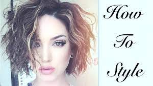 Cleanse, condition or treat with the appropriate biolage r.a.w. Short Wavy Effortless Hair Tutorial Youtube