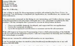 Use our resume cover letter examples to write yours in a few minutes. Business Letter Sample Job Application Letter Example Cute766