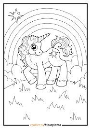 Heb je zelf een regenboog kleurplaat die niet op deze pagina mag ontbreken? Kleurplaat Eenhoorn Download Gratis Eenhoorn Kleurplaten