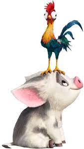Hei Hei The Rooster Moana The Walt Disney Company Film Watercolor Painting Others 454 797 Transprent Png Free Download Disney Fofa Esbocos Disney Festa Moana