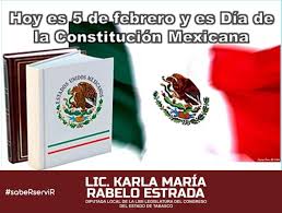 El panorama no era muy distinto a lo que hoy se ve en septiembre: Karla Rabelo A Twitter El 05 De Febrero Es Un Dia Importante En La Historia De Mexico De Celebra El Dia En Que Se Promulgo Nuestra Carta Magna La Constitucion Politica De