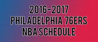 Sixers could acquire jordan clarkson for seth curry, matisse thybulle & draft pick in proposed trade with jazz. Philadelphia 76ers Schedule For 2016 2017 Philadelphia 76ers