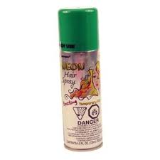 Neon Hair Spray Green 4 5oz Walmart Com Walmart Com