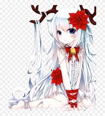 White Hair Anime Girl Christmas Anime Wallpaper Hd The front hair is designed with hair bangs that mimic the appearance of natural hair and are also more comfortable and breathable. anime wallpaper hd