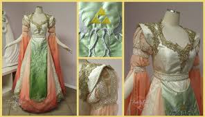 Original Princess Zelda Gown Fantasy Gowns Fantasy Dress Zelda Dress