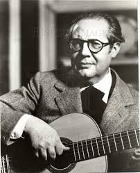 Andre Segovia CBS guitarist television