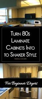 Diy mdf shaker cabinet doors. Make Shaker Kitchen Cabinet Doors On A Budget Kitchen Diy Makeover Cabinet Makeover Diy Diy Kitchen Cabinets Makeover