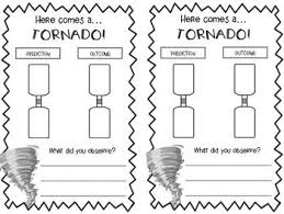 Freebie Tornado In A Bottle Response Sheet Tornado In A Bottle Tornado Homeschool Science Experiments