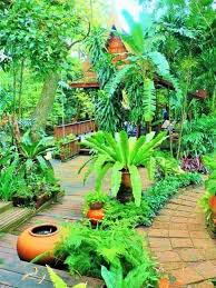 Just As The Latest Trends Of Home Garden Design Are Continually Modifying Gardens Are Not Far Behi Tropical Landscaping Balinese Garden Tropical Garden Design