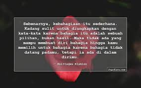 Kehidupan harus menyesuaikan dengan situasi ini, di mana hal. 26 Kata Kata Diungkapkan Jagokata