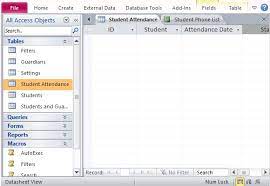Typische datenbanken haben zahlreiche tabellen, die oft miteinander verknüpft sind. Desktop Student Database Template For Access