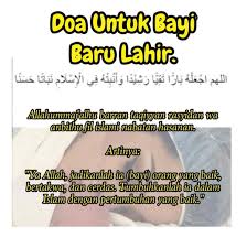 Untuk memanjatkan doa bagi anak yang baru lahir, anda patut memperhatikan beberapa hal berikut ini. Doa Bagi Bayi Baru Lahir Nianaturalcare Confinement Facebook