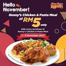 Food processing ingredients annual 2017 page 3 section i: 2nd Kenny S Chicken Pasta Meal Rm5 Dine In Only Until 3 November 2017