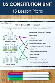 Us Constitution 3 Week Unit Distance Learning For Google Classroom The Clever Teacher American History Lessons History Lessons Constitution Lesson