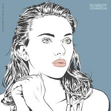 SCARLETT Patrick Nagel Style by Shozen