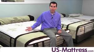 Stearns & foster use a unique construction for all of their mattresses which is one of the reasons why they're such a highly regarded brand for mattresses. Stearns Foster Signature Estate Mattress Collection Overview Youtube