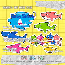 Baby shark is here with mommy shark, daddy shark, grandma shark, and grandpa … Baby Shark Set 3 Pinkfong Baby Shark Lets Go Hunt Origin Svg Art