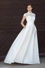 Modern Wedding Dress Modern Wedding Simple Elegant Lace Bolero Boho Minimalist Wedding Classic Wedding Dress Lace Elegant Wedding Dress Modest Wedding Dresses